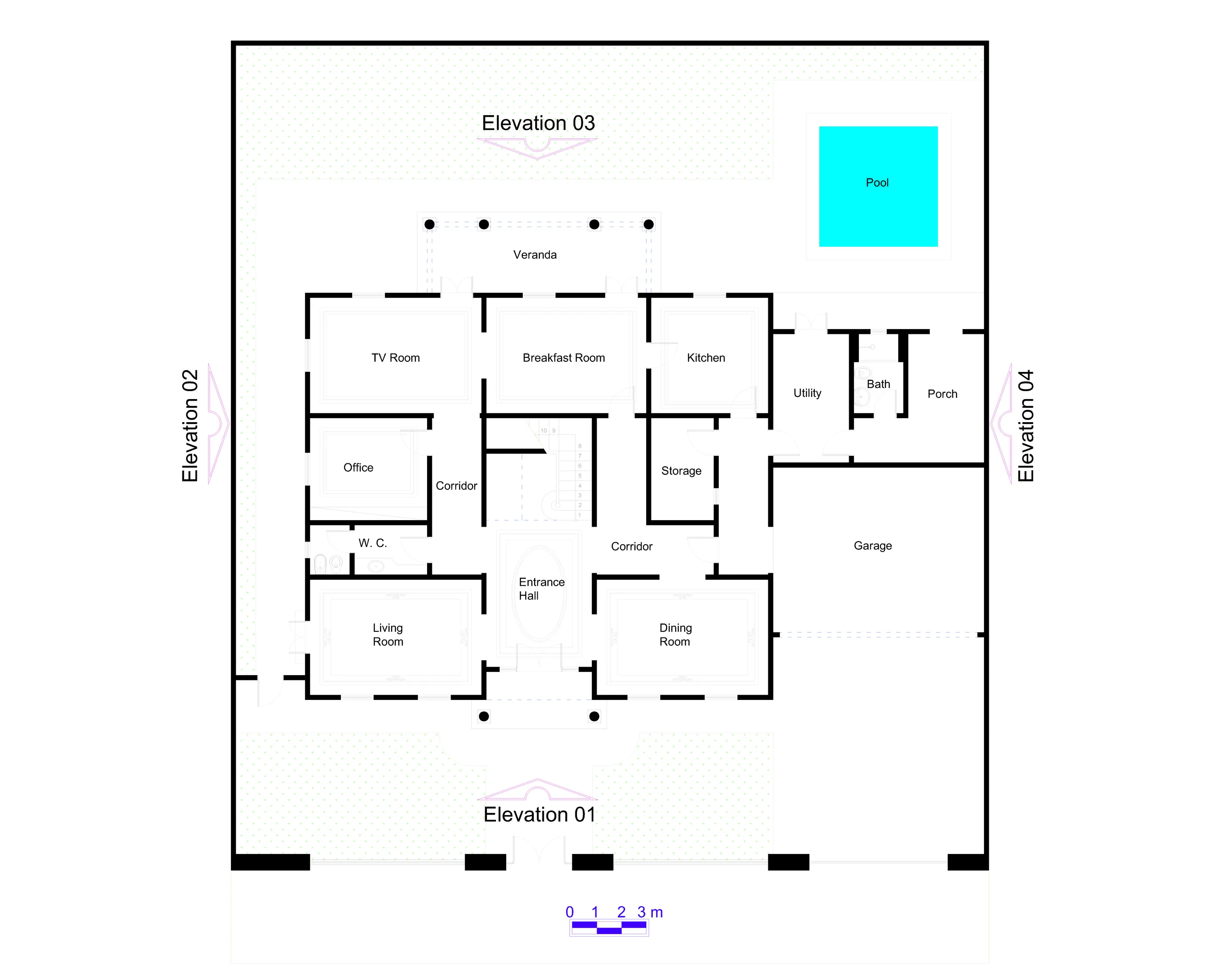 02 - First Floor Plan